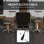 Tabouret de bar rotatif hydraulique