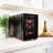 Koolatron 10" 6 Bottle Single Zone Freestanding Countertop Wine Cooler, Thermoelectric Wine Fridge