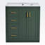 Ensemble de meuble-lavabo autoportant avec 3 tiroirs et portes à fermeture douce-2094171975