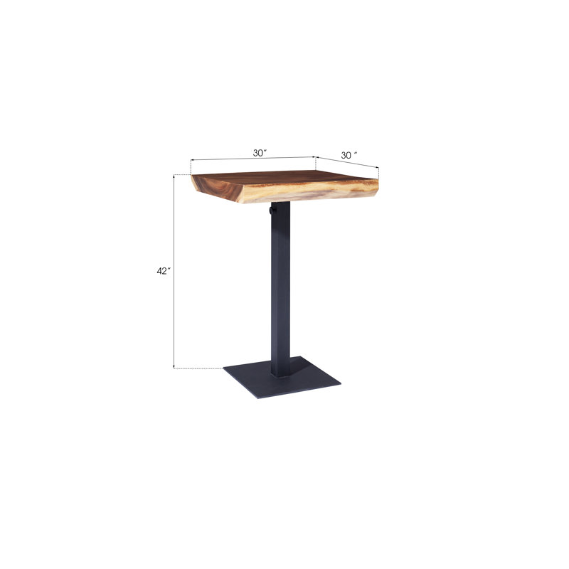 Dimensional Bar Height Dining Table
