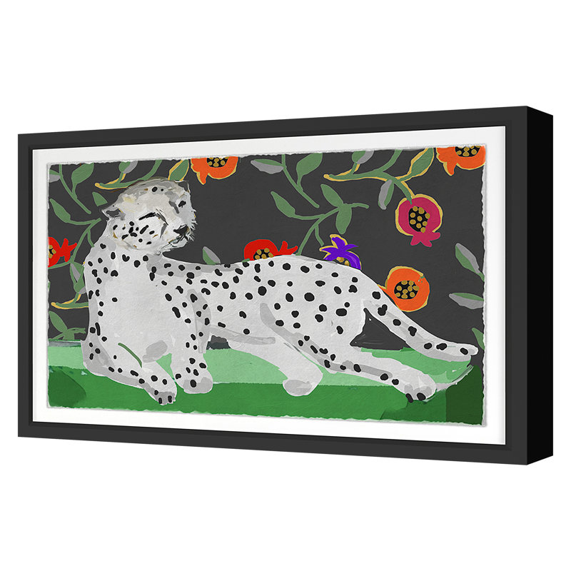 Madame Cat 2 Print by Dana Gibson, Black