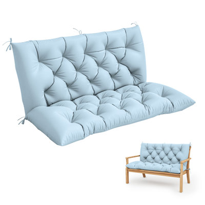 Outdoor Cushions 47"W X 20"D Porch Swing Cushion and Bench Cushion