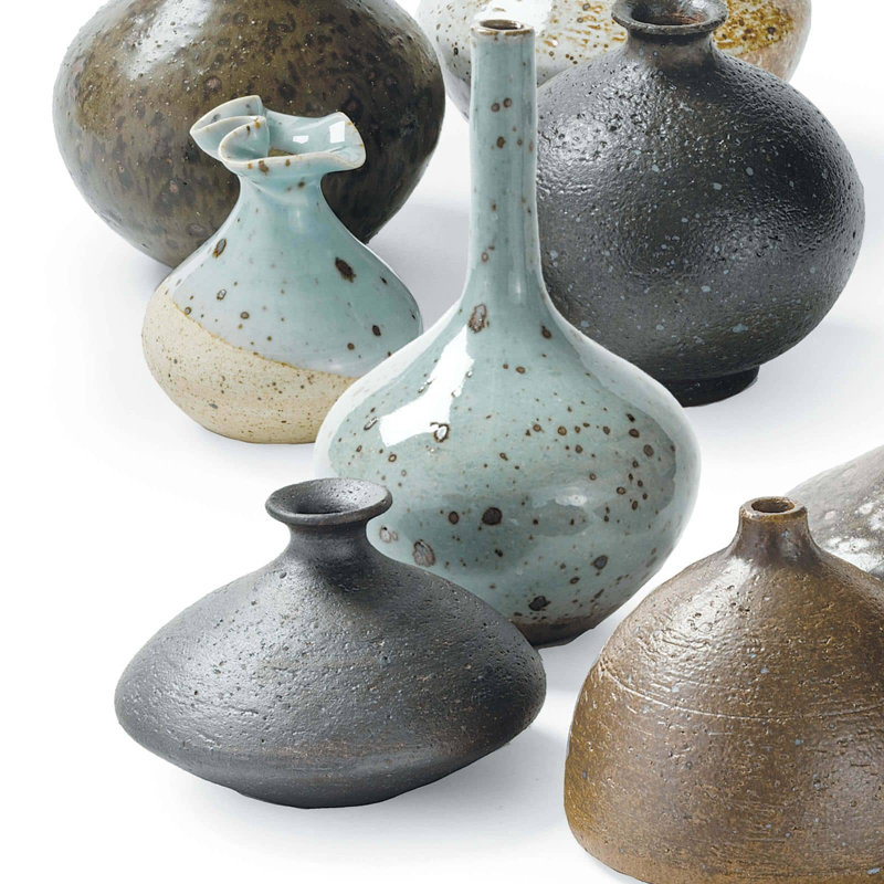 8 vases en porcelaine 8 pièces