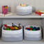  Ensemble de 3 paniers de rangement - Petits, moyens et grands paniers en corde pour le rangement de maquillage, serviettes, chambre de bébé, bureau et salle de classe par Home-Complet-864582672