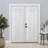Matao Elegant Semi-Sheer Door Panel Rod Pocket w/ Tiebacks in Various Sizes-1450106592-1450106623