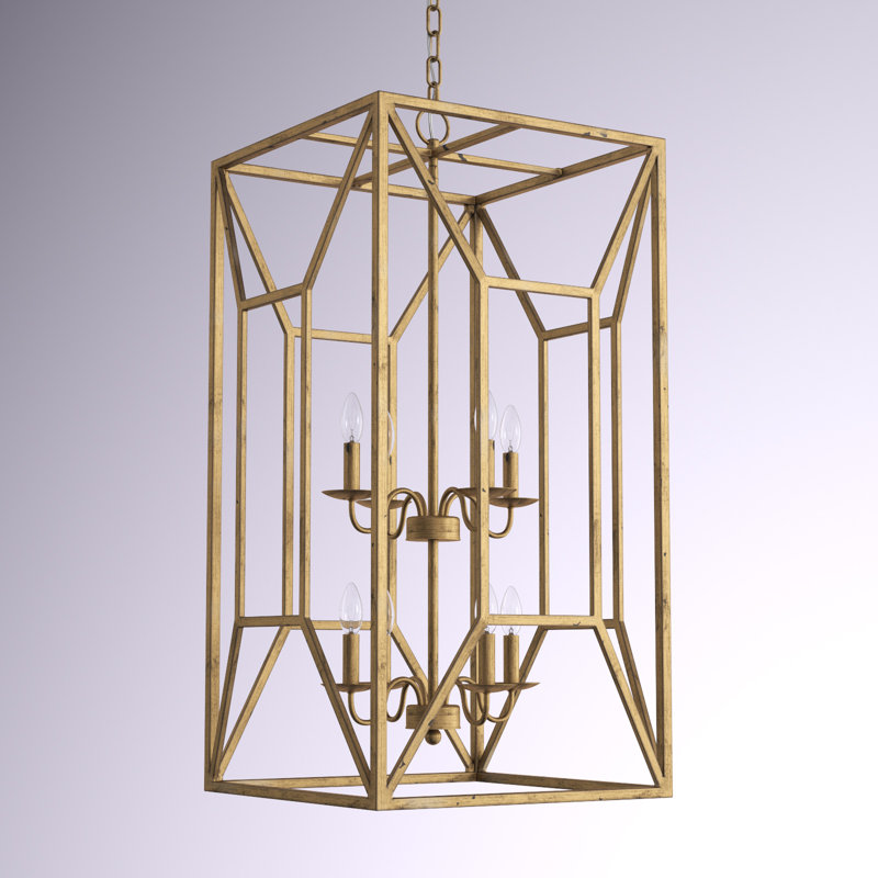 Linhilde 8 - Light Lantern Square / Rectangle Chandelier