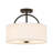 2-Light Dimmable Drum Semi Flush Mount-1824699833