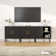Vendome Modern 75 Inch TV Stand for Living Room,Media Console with Door, Apartment-Friendly Design