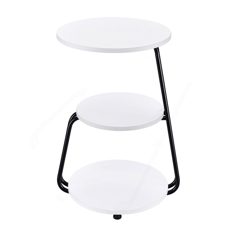 Table d'appoint ronde à 3 niveaux Dixon