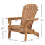 Ensemble de 2 chaises pliantes d'extérieur Adirondack
