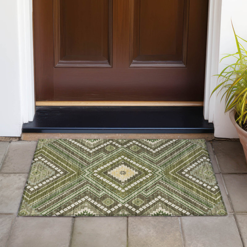 Tapis intérieur / extérieur Chayden Chantille ACN1010, Rectangle 1 pi 8 po x 2 pi 6 po