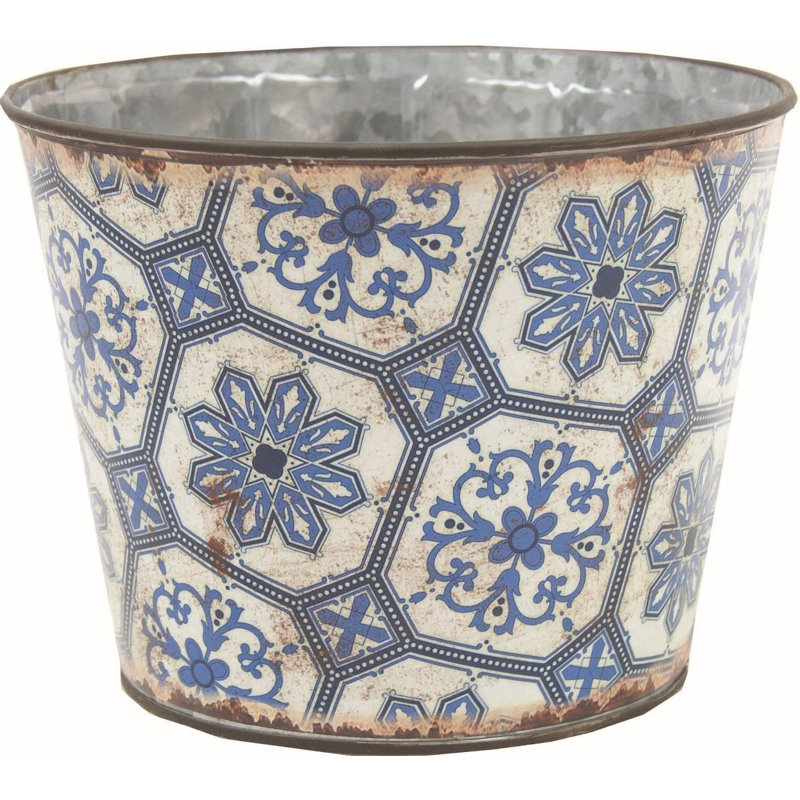 Mielke Metal Pot Planter