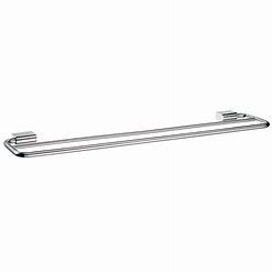 Barre à serviettes murale Spa, Acier inoxydable poli, Simple