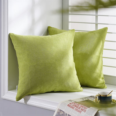 Square Chenille Pillow Cover