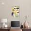 «Aliason Canvas Midcentury», art mural abstrait par Art Remedy-104625627-104625645