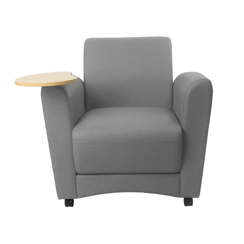 Chaise rembourrée Pro Series, Gris ardoise ardoise / grain d'érable