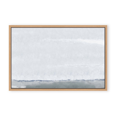 Coastal Retreat Silver Seas: Abstract Oceanscape