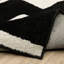 Tapis noir / blanc cassé Hennings-832243207