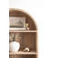 Tablette de rangement murale en bois