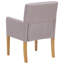 Rockefeller 44cm H Polyester Blend Upholstered Armchair in Grey-14227965