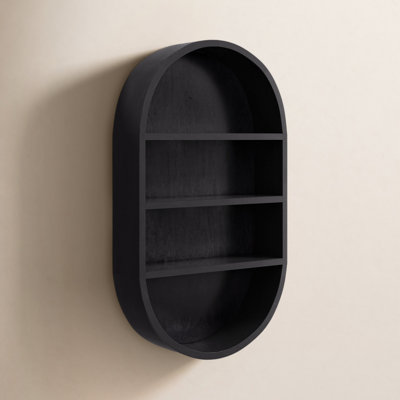 Minx 16" Mango Wood Accent Shelf