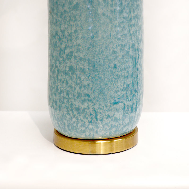 Executive Stainless Steel Table Lamp With Shade