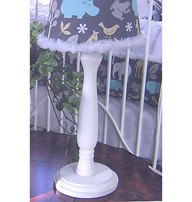 Albright Solid Wood Accent Lamp