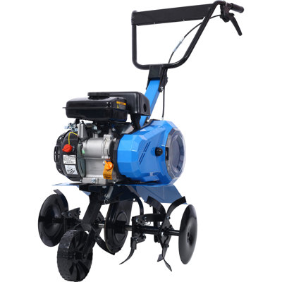 Gas-Powered 4-Cycle 2-In-1 Tiller And Cultivator,78.5Cc With Handle 18IN TILL WIDTH,EPA Complaint