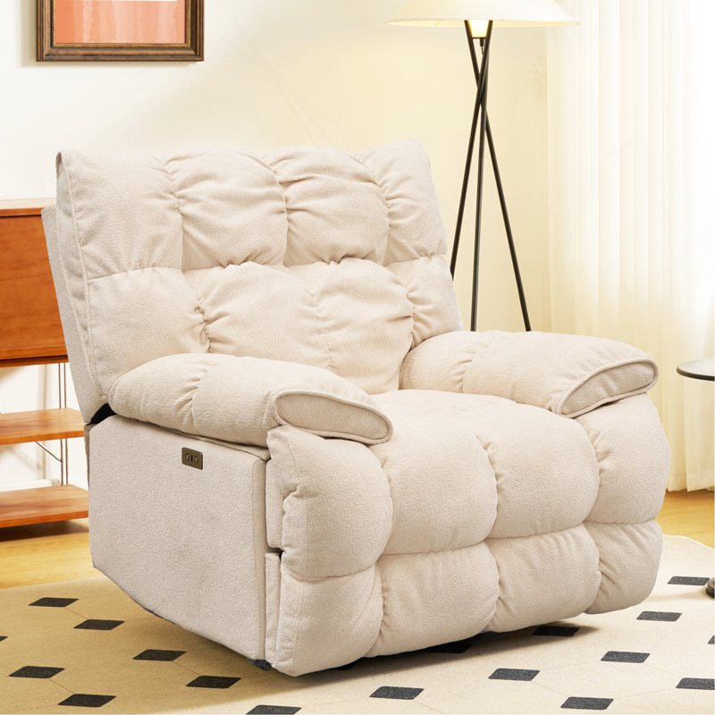 Sitjoy Classic Recliner S1-White Electirc