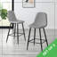 Corova Luxury Quilted Breakfast Bar Stool - Faux Leather Upholstered Design-1400839130-1400839132