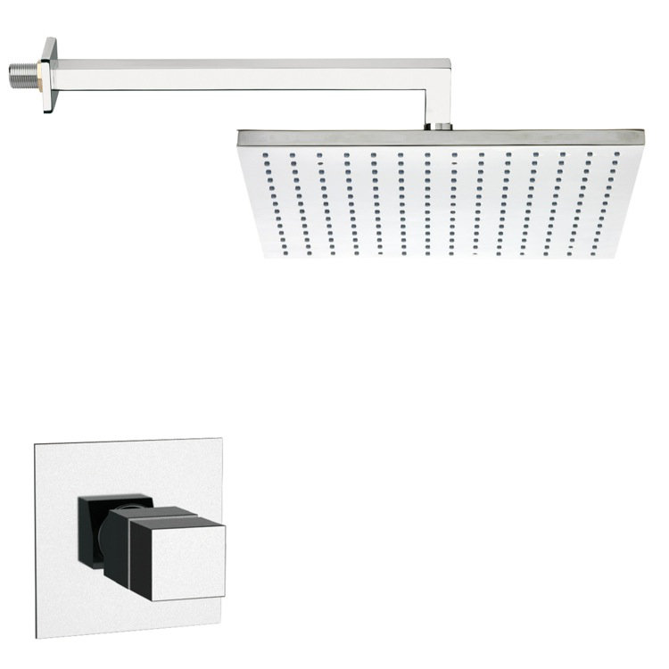 Robinet de douche thermostatique avec valve et inverseur Mario