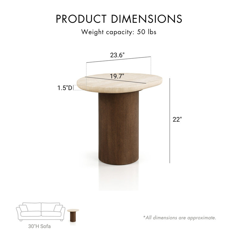 Table de bout Souliere, 1