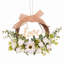 Couronne blanche 16 pouces pour porte d'entrée