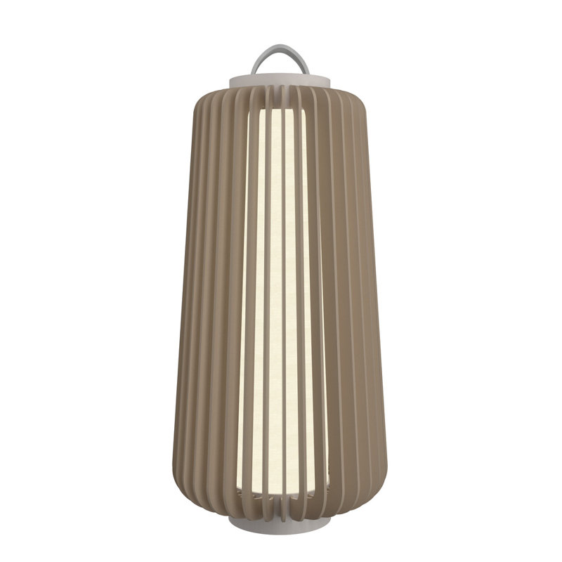 Stecche Di Legno Desk Table Lamp, American Walnut, 30.81" H x 14.04" W x 14.04" D