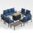 9 Person Sofa Seating Group With Coffee Table-2097492154-2096445943