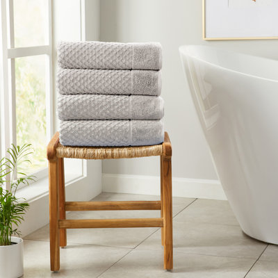 Ensemble de serviettes 100% coton ultra doux et absorbant