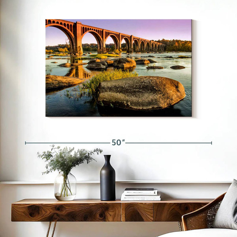Lilie James River Bridge, H 26 po x l 39 po