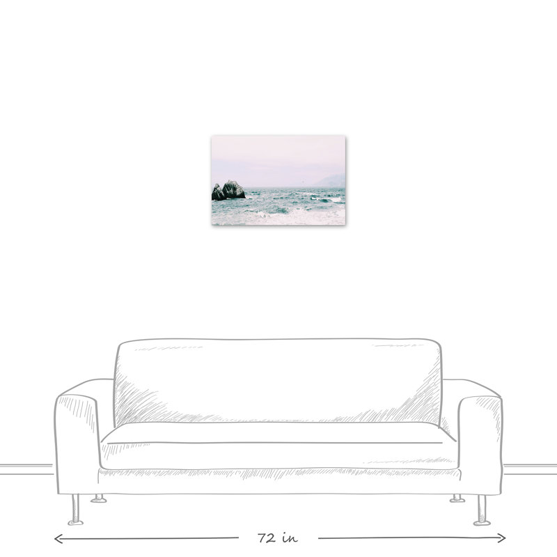 " Pacific Coast ", 16" H x 24" W x 1.25" D