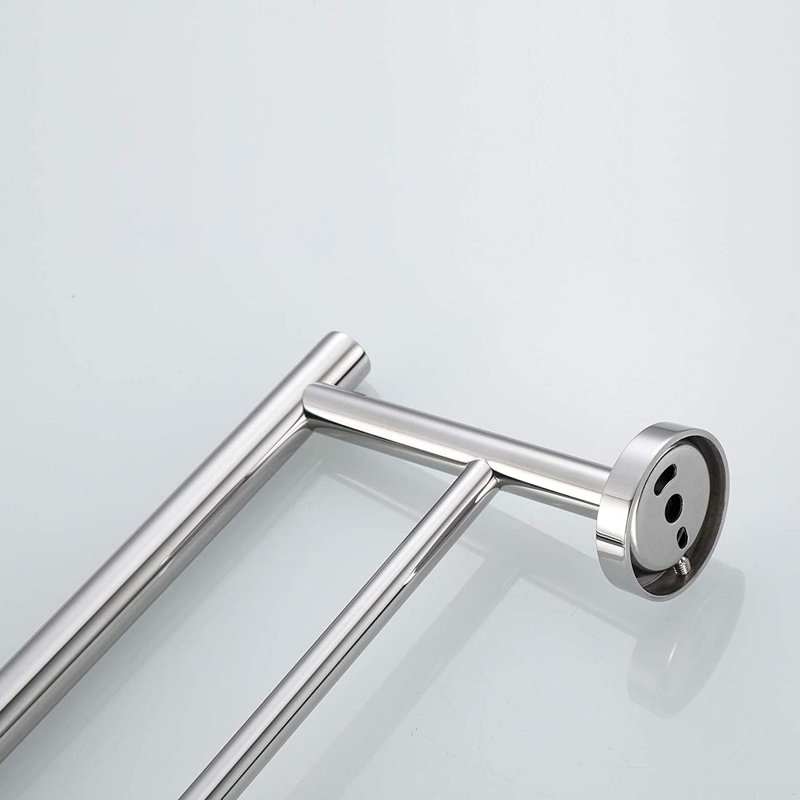 Ensemble de support à serviettes 5 pièces, Chrome chrome