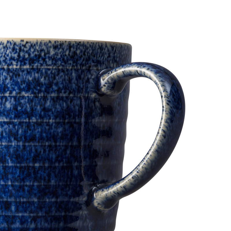 Studio Blue Ridged Coffee Mug