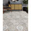 Geometric Area Rug in Beige