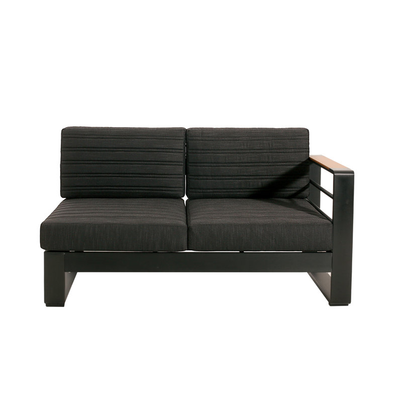 Forme de V - causeuse droite