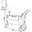 Chariot pliable multifonctionnel à roulettes avec poignée pivotante et roues tout-terrain à 360 ° - Conception robuste et réglable, grande capacité de transport, d'épicerie et d'utilisation à l'extérieur-124642031