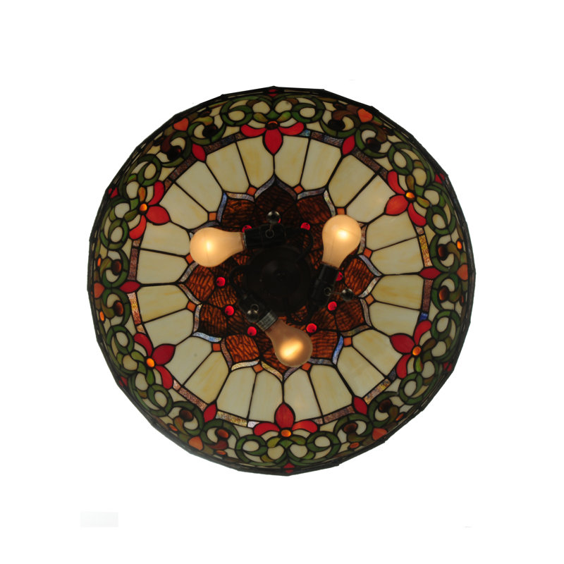 Meyda Tiffany & Stained Glass 3 - Light Chandelier