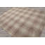 Tapis multicolore en laine à motif écossais moderne et contemporain crocheté à la main-549386803