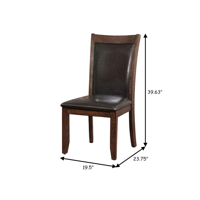 Red Barrel Studio® Justus Solid Back Side Chair & Reviews | Wayfair
