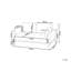 Syesha 2 Seater Sofa-408994224