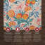 Tapis ivoire orange Ernetta Penssacola-1674874185
