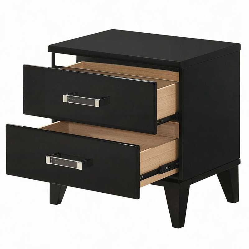 Nightstand, 2-Drawer Nightstand