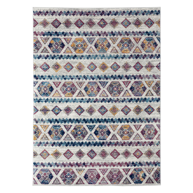 Tapis d'intérieur Honig Southwestern, Tapis de couloir 2 pi 6 po x 10 pi 3 po